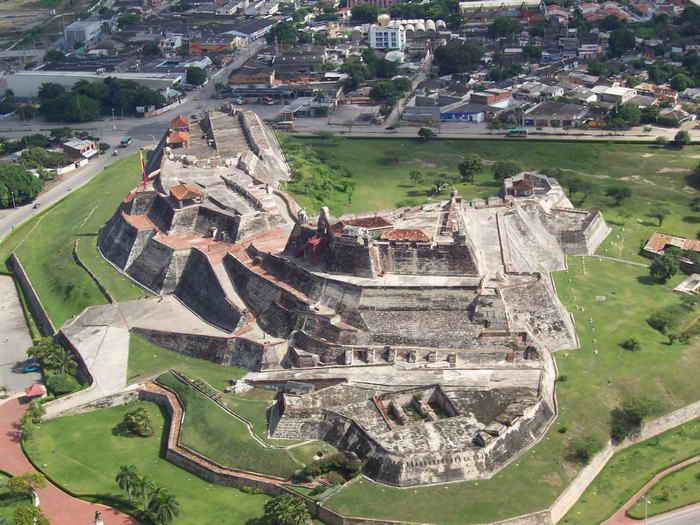 Картахена Колумбия замок Сан-Фелипе
